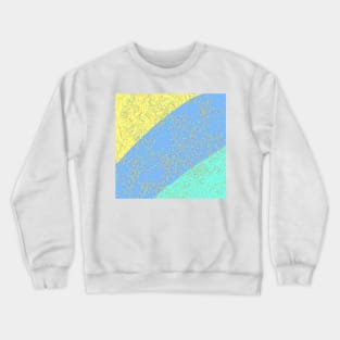 Colorful watercolor abstract texture art Crewneck Sweatshirt